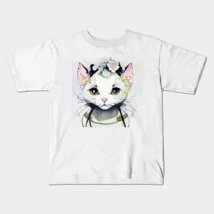 Cat Vintage #74 Kids T-Shirt